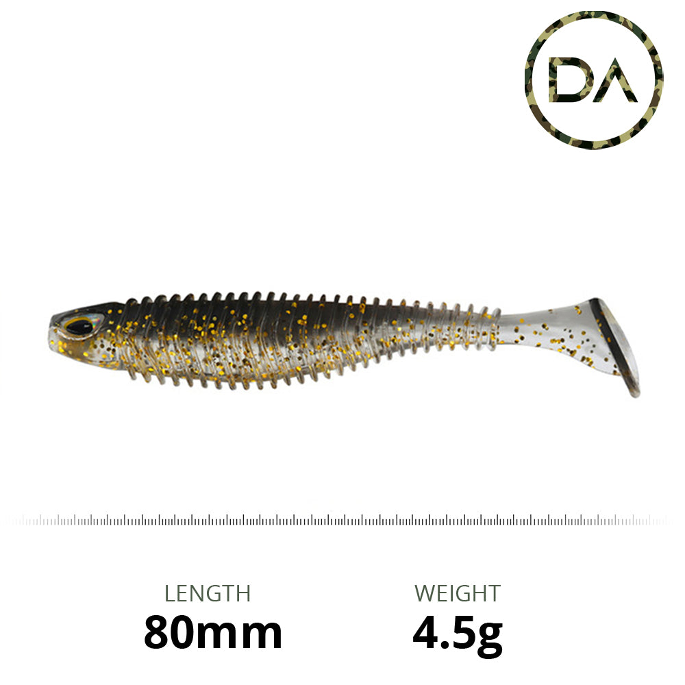 Decoy Angling - Mud Soft Plastic VIB Critter Lure (80mm)