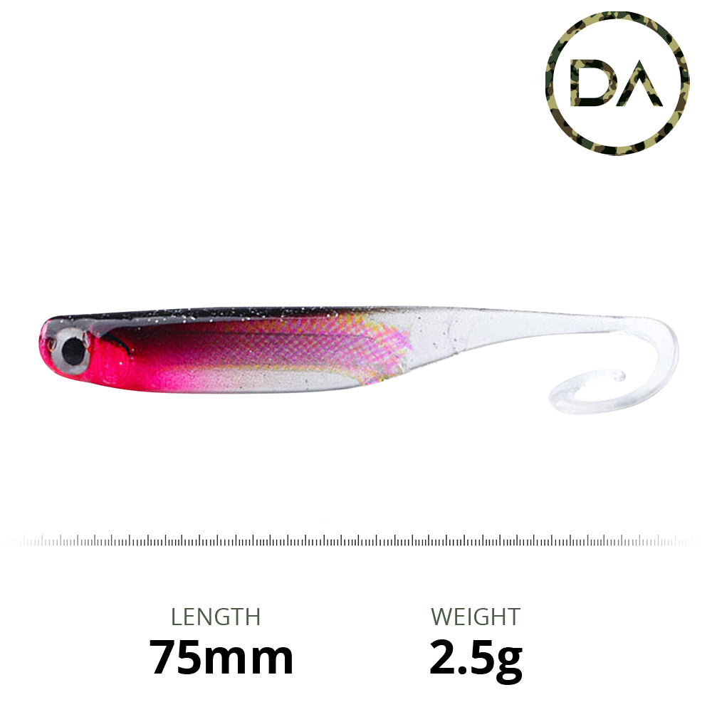 Decoy Angling - Phade Soft Plastic Drop Shot Grub Lure (75mm)