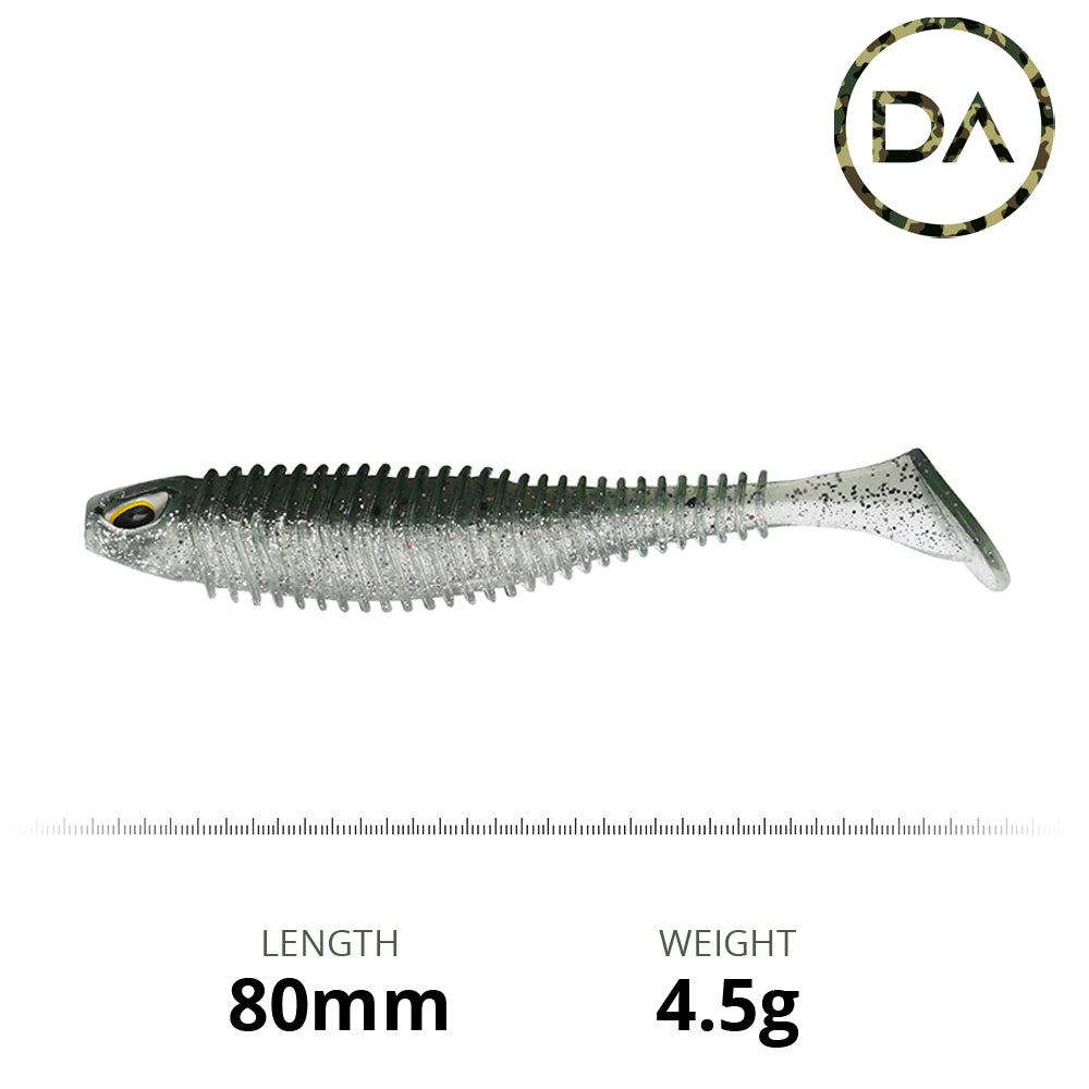 Decoy Angling - Shadow Soft Plastic VIB Critter Lure (80mm)