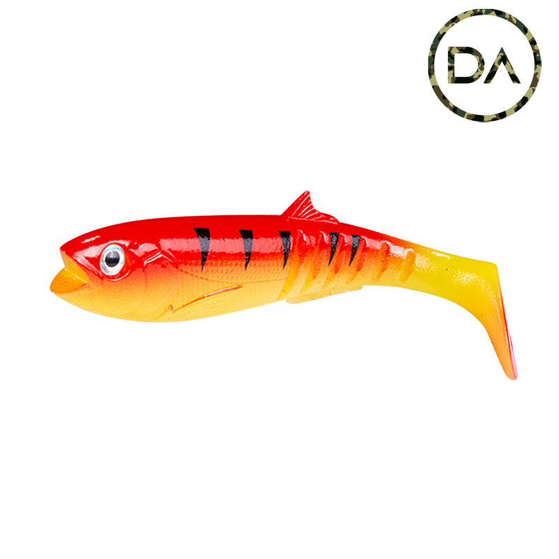Fire Tiger Soft Plastic Jointed Shad Lure (100mm)