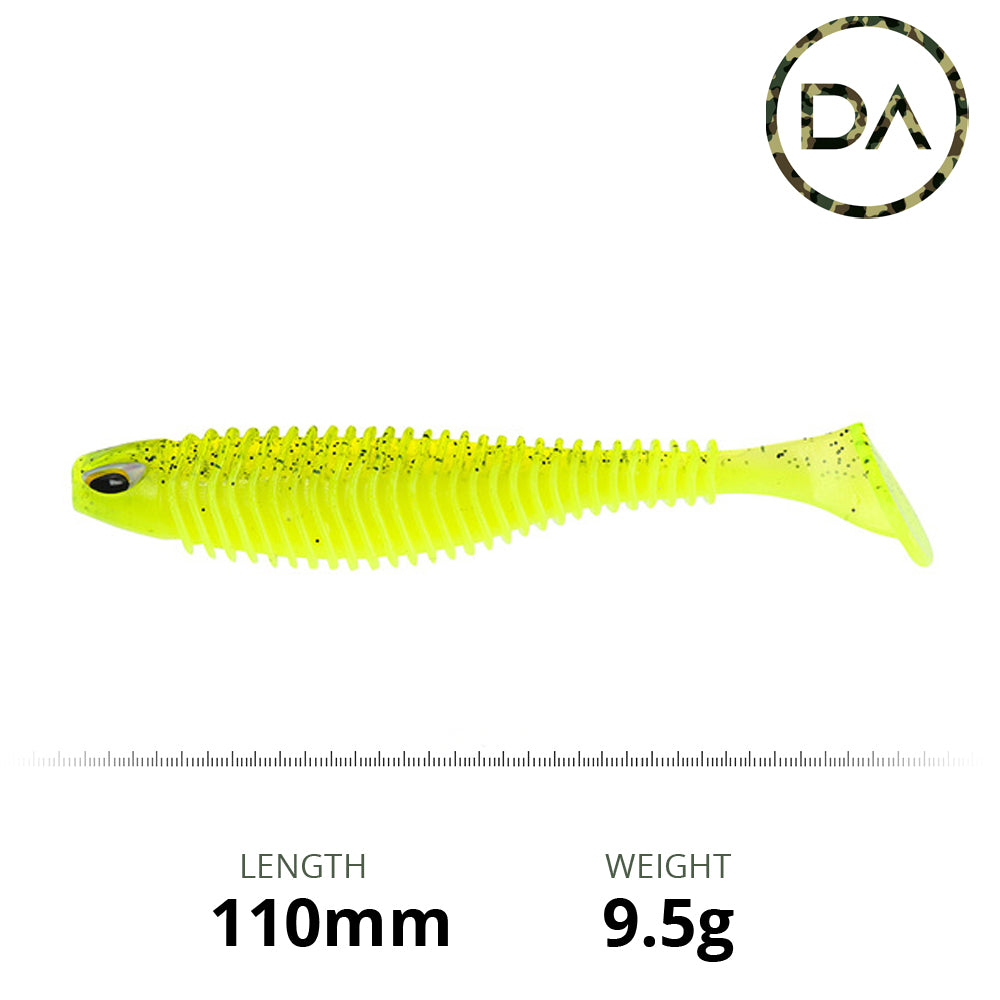 Decoy Angling - Fluro Soft Plastic VIB Critter Lure (110mm)