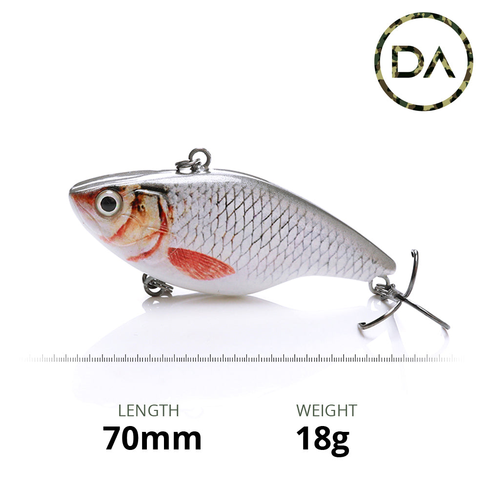 Large Roach Swimbait Sinking Lure (70mm) - Decoy Angling