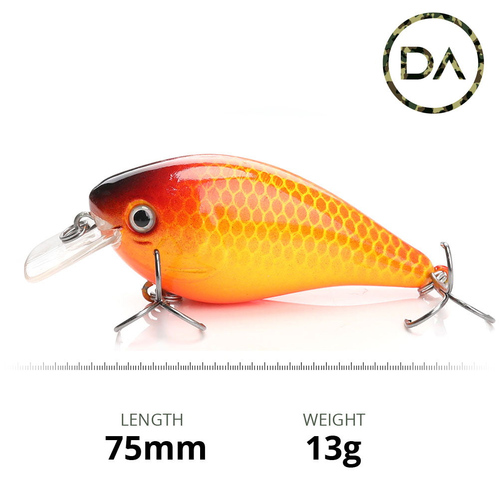 Decoy Angling - Medium Koi Crankbait Floating Lure (75mm)