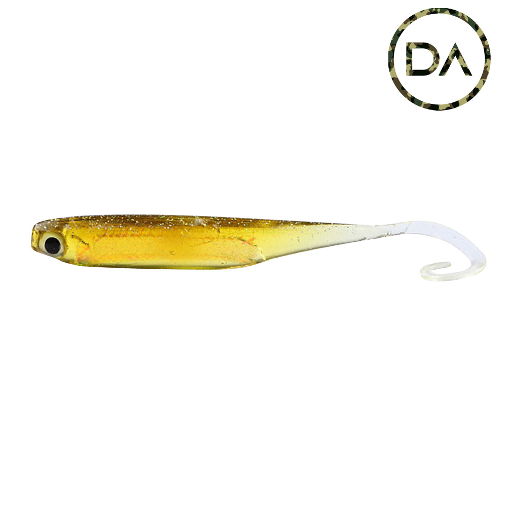 Decoy Angling - Mustard Soft Plastic Drop Shot Grub Lure (75mm)