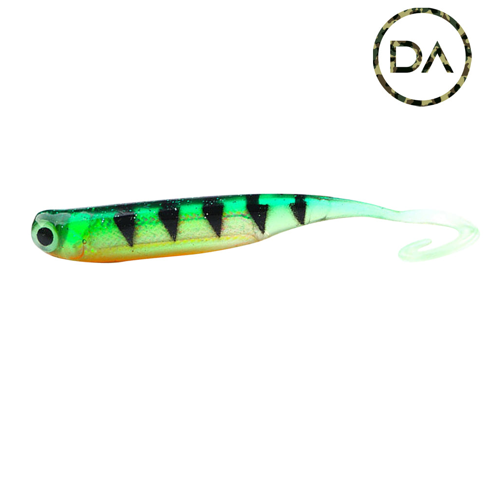 Decoy Angling - Perch Soft Plastic Drop Shot Grub Lure (75mm)