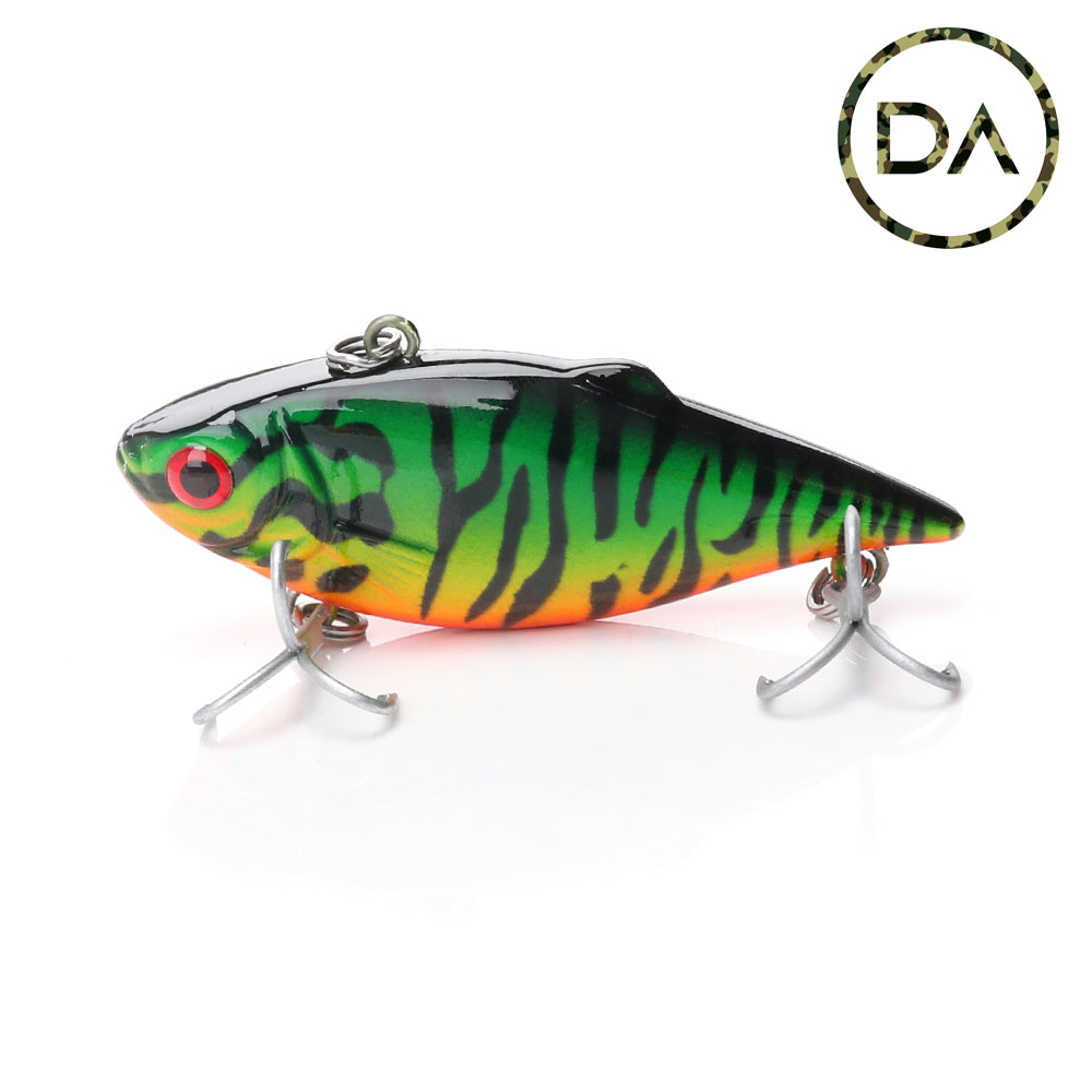 Small Hot Perch Swimbait Sinking Lure (64mm) - Decoy Angling