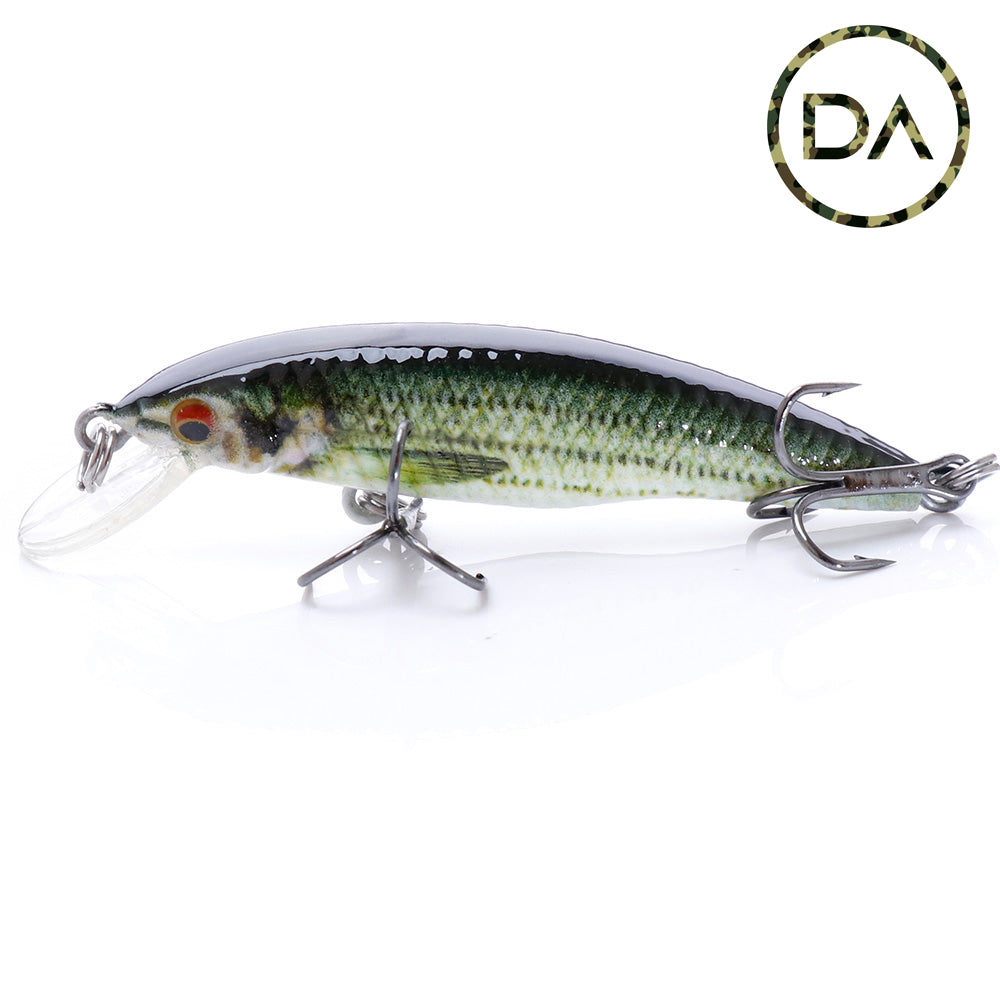 Small Bass Crankbait Floating Lure (50mm) - Decoy Angling – Decoy Angling  Ltd